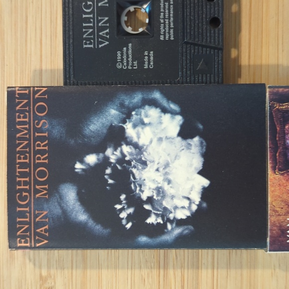 Van Morrison 2 cassette tape combo pack With vintage 1973 casette - Picture 4 of 5